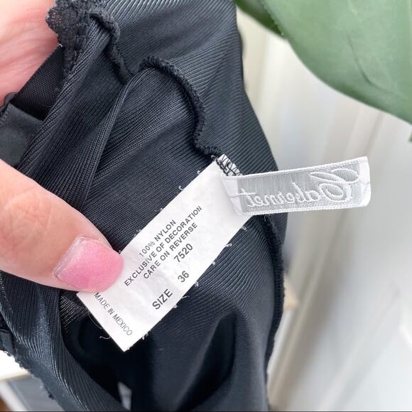 Cabernet Vintage Black Lace Cami Lingerie 36 - Picture 9 of 9